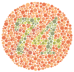 การทดสอบตาบอดสี Color Blindness Test
