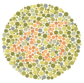 การทดสอบตาบอดสี Color Blindness Test