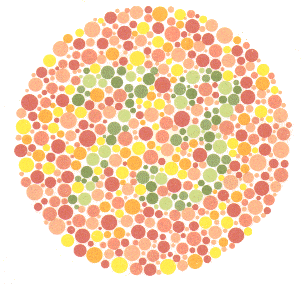 การทดสอบตาบอดสี Color Blindness Test