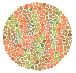 การทดสอบตาบอดสี Color Blindness Test