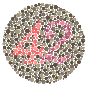 การทดสอบตาบอดสี Color Blindness Test