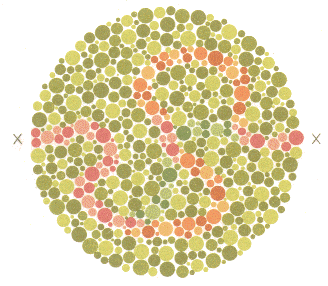 การทดสอบตาบอดสี Color Blindness Test