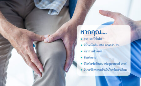 โปรโมชั่นรักษาข้อเข่า